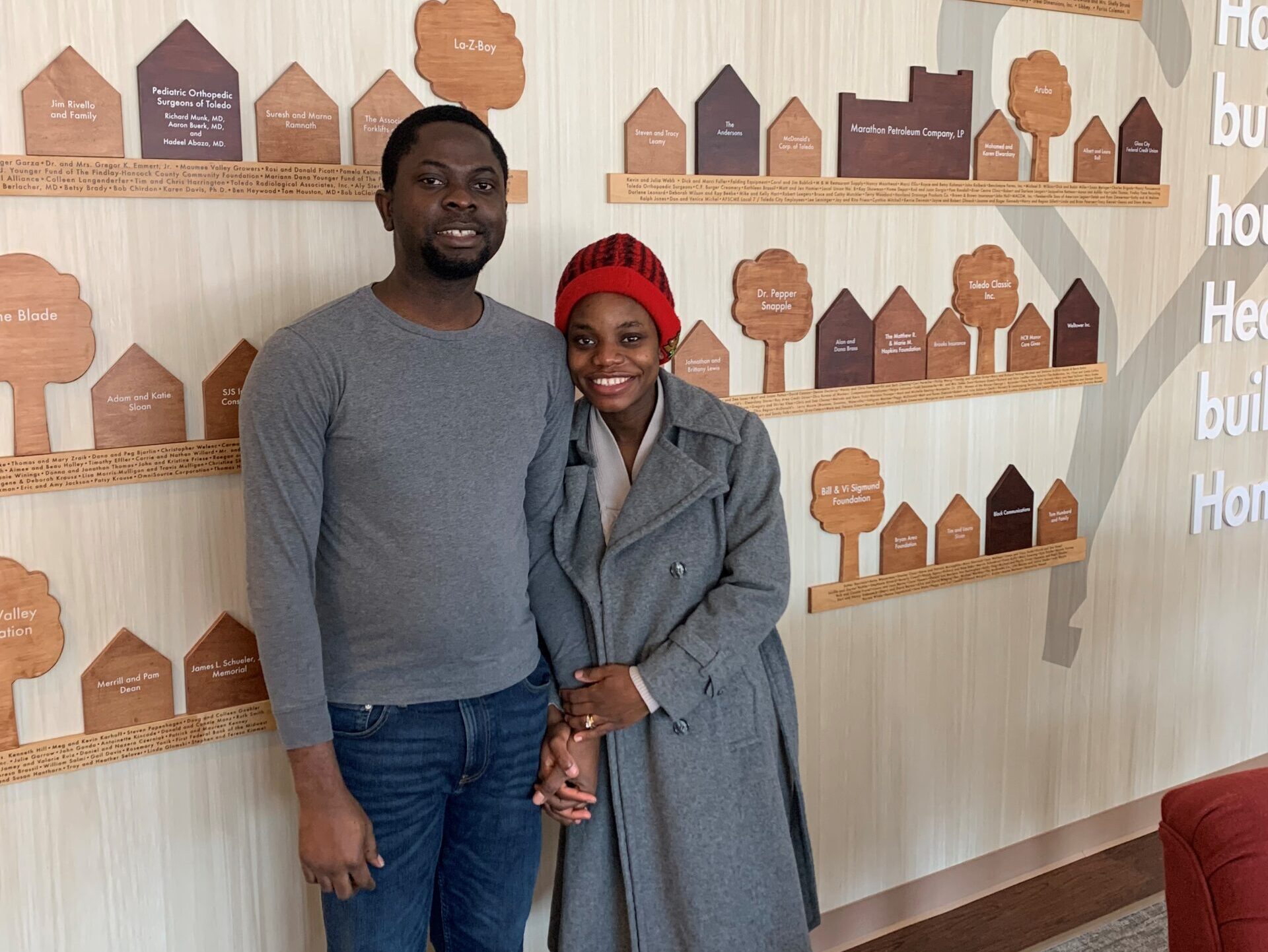 Chioma Family at the Ronald McDonald House