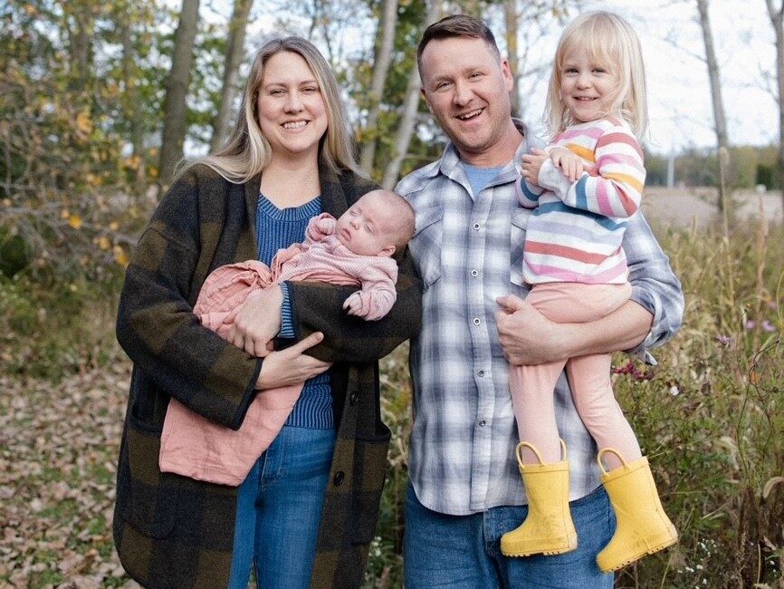 Jenny, Lucy, Adam, and Annabel