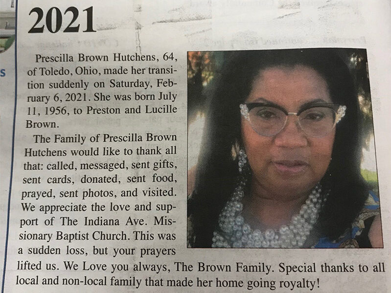 Prescilla Brown Hutchens